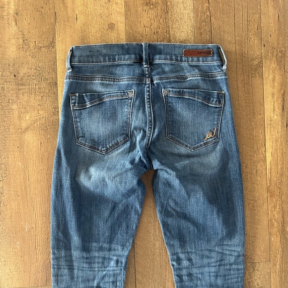 Express Mia Mid Rise Legging Jeans Size 0R Stretch Skinny - Picture 8 of 8